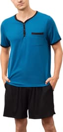 Thumbnail 4 de Yukiuiny Henley Short Sleeve Pyjama Set for Summer 👕