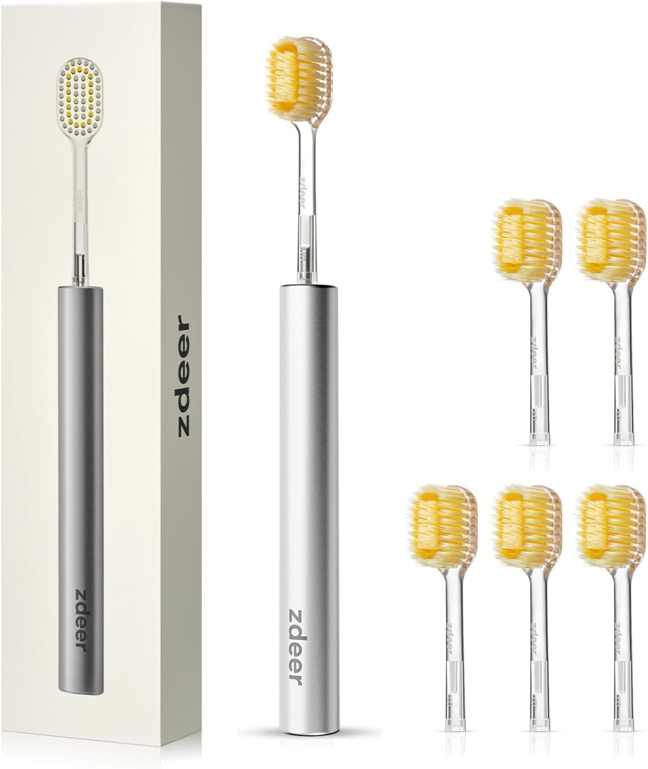 ZDEER Extra Soft Manual Toothbrush 6-pack 🪥