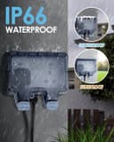 Thumbnail 3 de Zenmos Double Outdoor Socket 10m extension lead 🌐