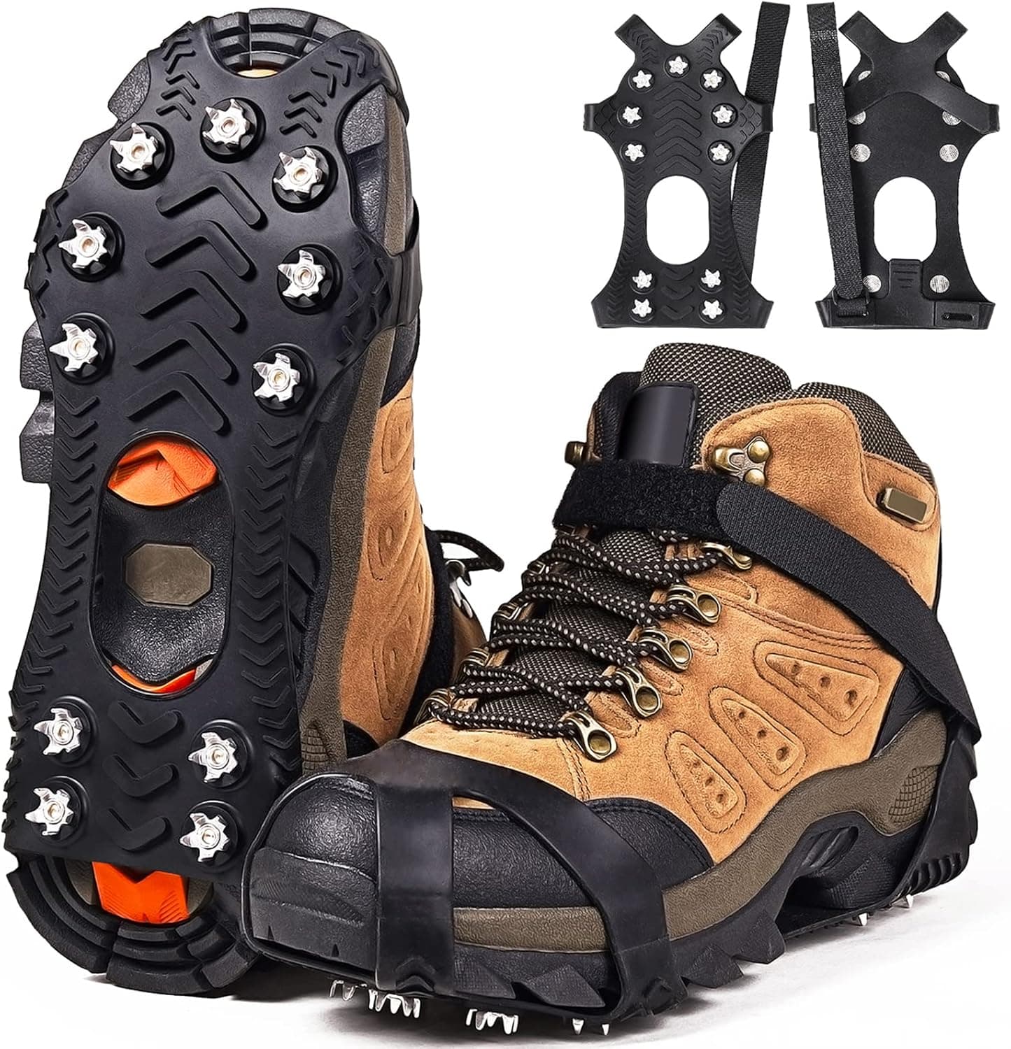 ZUXNZUX Crampons ice cleats for boots 🎿