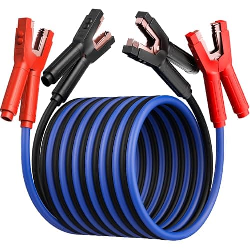 0AWG x 30Ft Heavy Duty Jumper Cables 1000A 🚗