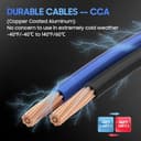 Thumbnail 2 de 0AWG x 30Ft Heavy Duty Jumper Cables 1000A 🚗