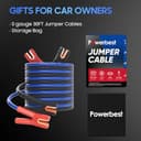 Thumbnail 7 de 0AWG x 30Ft Heavy Duty Jumper Cables 1000A 🚗