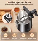 Thumbnail 1 de 1.0L Electric Kettle with 7 Temp Settings ⚡