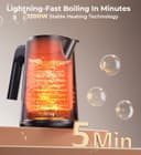 Thumbnail 2 de 1.0L Electric Kettle with 7 Temp Settings ⚡