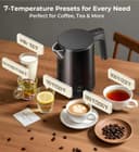 Thumbnail 4 de 1.0L Electric Kettle with 7 Temp Settings ⚡