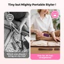 Thumbnail 3 de 10,000mAh Cordless Hair Straightener Brush — Portable Brush 💇♀️