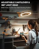 Thumbnail 2 de 10" Ring Light Tripod 70" Adjustable Phone Stand 📷