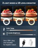 Thumbnail 5 de 10" Ring Light Tripod 70" Adjustable Phone Stand 📷