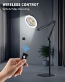 Thumbnail 8 de 10" Ring Light Tripod 70" Adjustable Phone Stand 📷