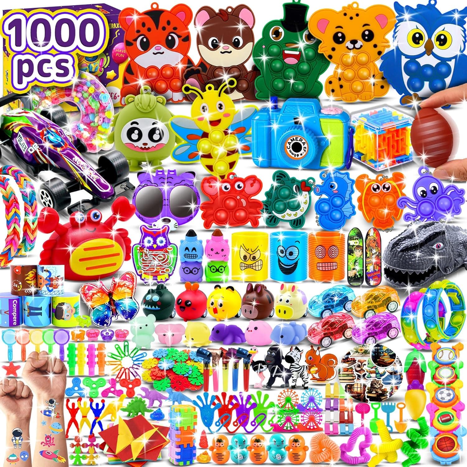1000 PCS Party Favors Bulk Fidget Toys for Kids 🎁