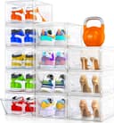Thumbnail principal de 12-Pack Clear Shoe Storage Boxes with Magnetic Door 👟