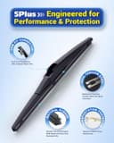 Thumbnail 4 de 5 PLUS 12 Inch Rear Wiper Blade for Dodge Durango, RAV4, Highlander ⌚