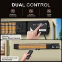 Thumbnail 3 de 1500W Infrared Patio Heater with Remote 🔥