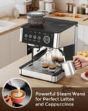 Thumbnail 5 de 20 Bar Espresso Machine with Anti-Clog Grinder ⚙️