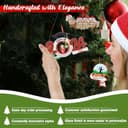 Thumbnail 3 de 2025 Personalized Cat Ornament — Kitten's First Christmas 🎁