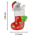 Thumbnail 4 de 2025 Personalized Cat Ornament — Kitten's First Christmas 🎁