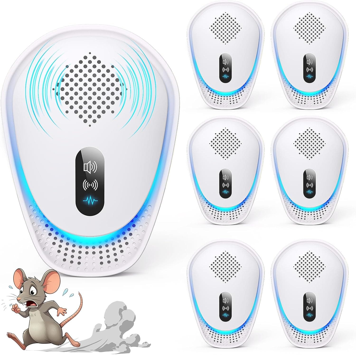 2026 Upgraded Ultrasonic Pest Repellent 6-Pack for Home 🐜