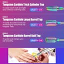 Thumbnail 1 de 30Pcs Nail Drill Bits Set 3/32-inch Carbide Kit 💅