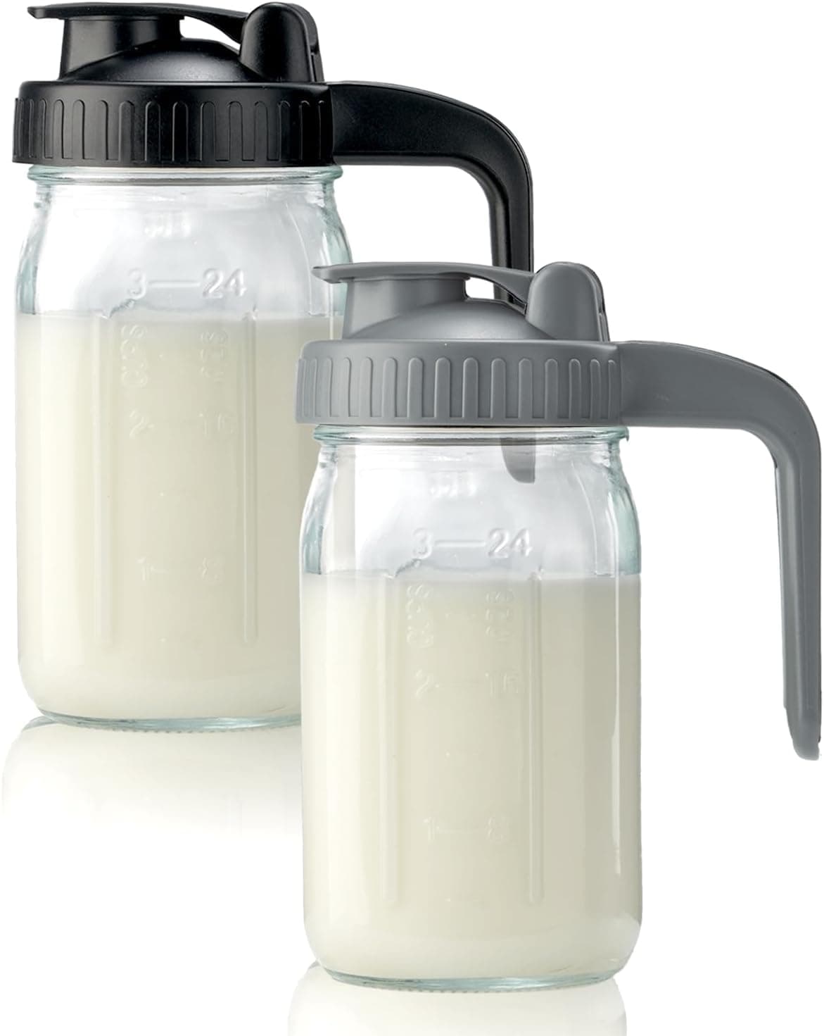 32oz Glass Pitcher 2-Pack for Cold Brew & Juice 🥛