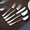 Thumbnail 4 de 40-Piece Stainless Steel Silverware Set ⌚