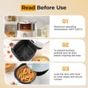 Thumbnail 4 de 400 Pcs 8" Square Air Fryer Liners 🍽️