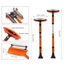 Thumbnail 1 de 42-Inch Extendable Snow Brush with 180° Rotating Head 🧹