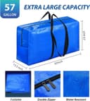 Thumbnail 2 de 57 Gallon Extra Large Storage Bags 42x23x13.5in 2PK 📦