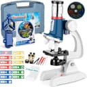 Thumbnail principal de 58-Piece Kids Microscope Kit 100X–1200X 🔬