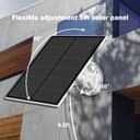 Thumbnail 3 de 5W Solar Panel for Security Camera, 2 Pack 🔋