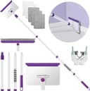 Thumbnail principal de 60" Extendable Baseboard Cleaner Tool with 5 Pads 🧹