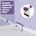 Thumbnail 2 de 60" Extendable Baseboard Cleaner Tool with 5 Pads 🧹