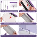 Thumbnail 5 de 60" Extendable Baseboard Cleaner Tool with 5 Pads 🧹