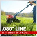 Thumbnail 3 de 60-Volt Max Brushless String Trimmer 15 in. 🌿