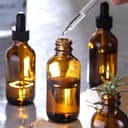Thumbnail 3 de 60ml Thick Dark Amber Glass Tincture Bottles 4-Pack 🧴