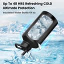 Thumbnail 1 de 64 oz Triple Wall Insulated Water Bottle ⚡