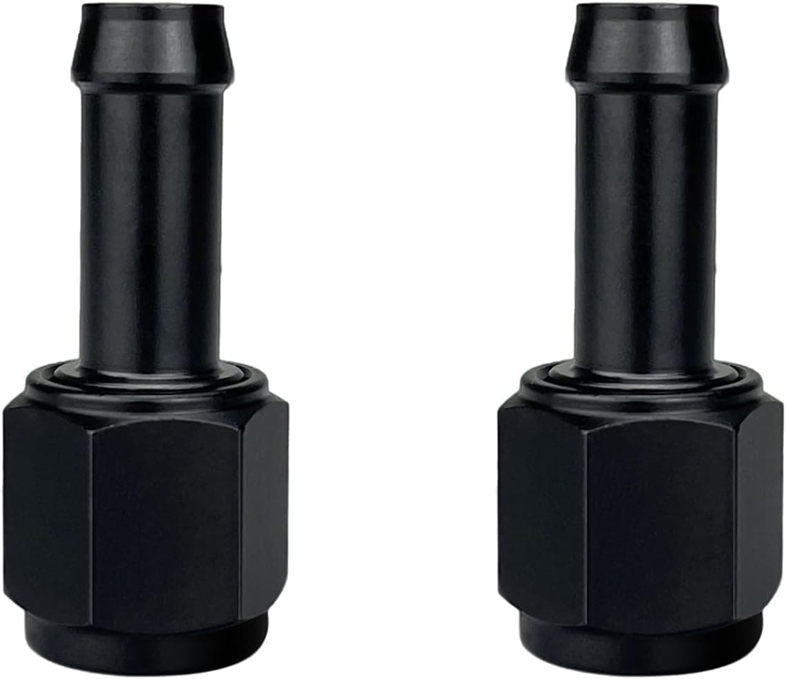 6AN Female to 3/8 Barb Adapter Swivel, Pack of 2 🔧