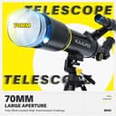 Thumbnail 1 de 70mm Aperture 400mm Refractor Telescope 20x-200x 📷