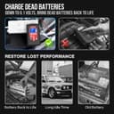 Thumbnail 2 de 1.75-Amp Car Battery Charger 6V/12V Smart Maintainer ⚡