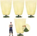 Thumbnail principal de 78x41in Plant Covers 4-Pack Frost Cloth for Plants 🌿