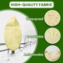 Thumbnail 3 de 78x41in Plant Covers 4-Pack Frost Cloth for Plants 🌿