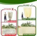 Thumbnail 5 de 78x41in Plant Covers 4-Pack Frost Cloth for Plants 🌿