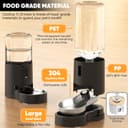 Thumbnail 2 de 7L Automatic Dog Water Dispenser Bowl 📷