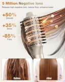 Thumbnail 3 de 7MAGIC 6-in-1 Hair Styler Brush 110,000 RPM 💇♀️