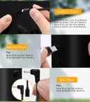 Thumbnail 4 de 8W Ring Camera Solar Panel Kit with 2 Chargers 📷