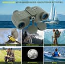 Thumbnail 3 de 8X30 Marine Binoculars with Rangefinder for Adults 📷