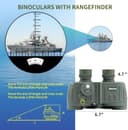 Thumbnail 3 de 8X30 Marine Binoculars with Rangefinder 📷