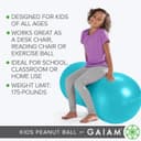 Thumbnail 2 de Active Seat Peanut Balance Ball Chair 65 cm 🪑