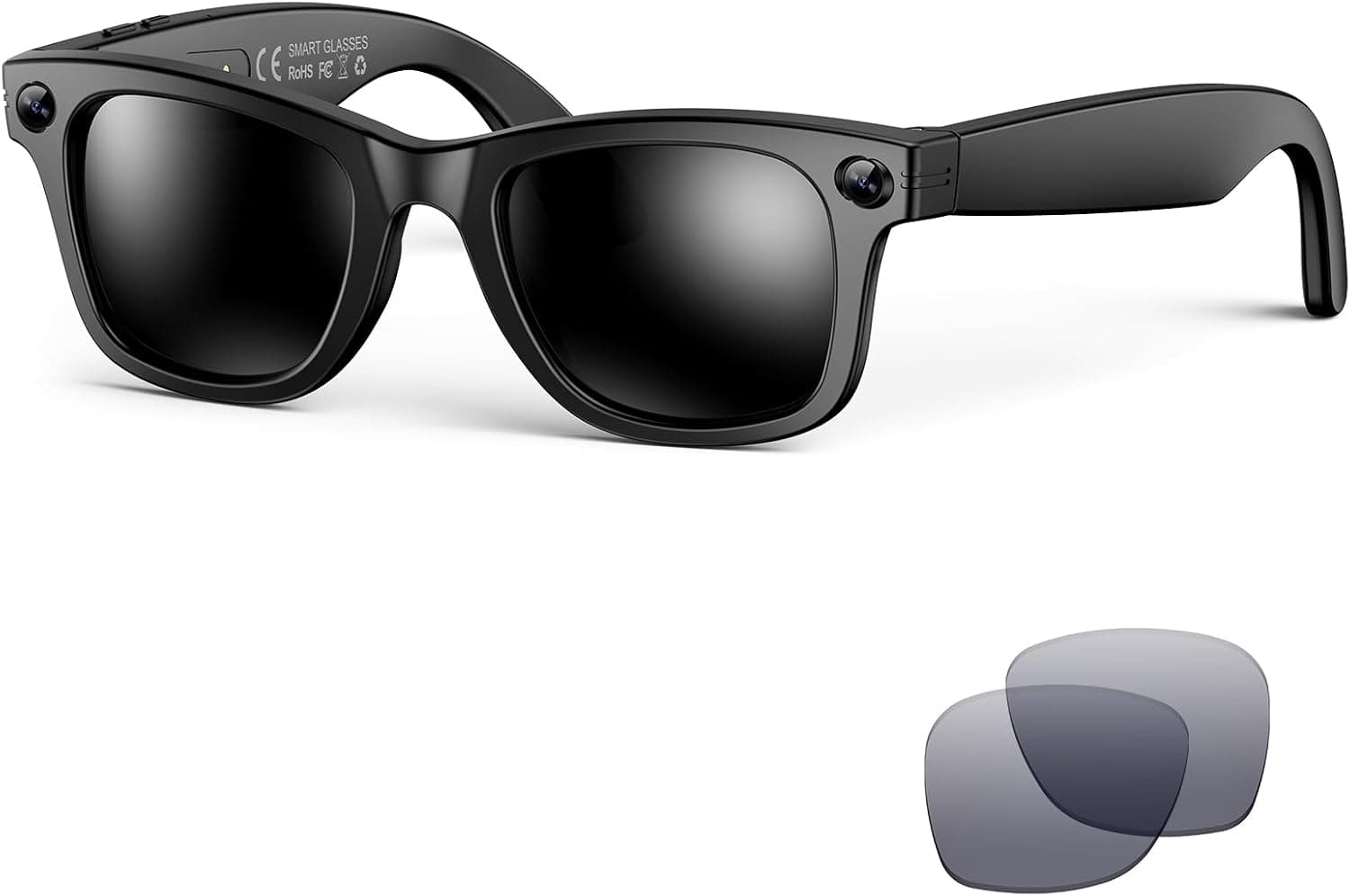 AI Smart Glasses 8MP Camera with Bluetooth Calls 😎