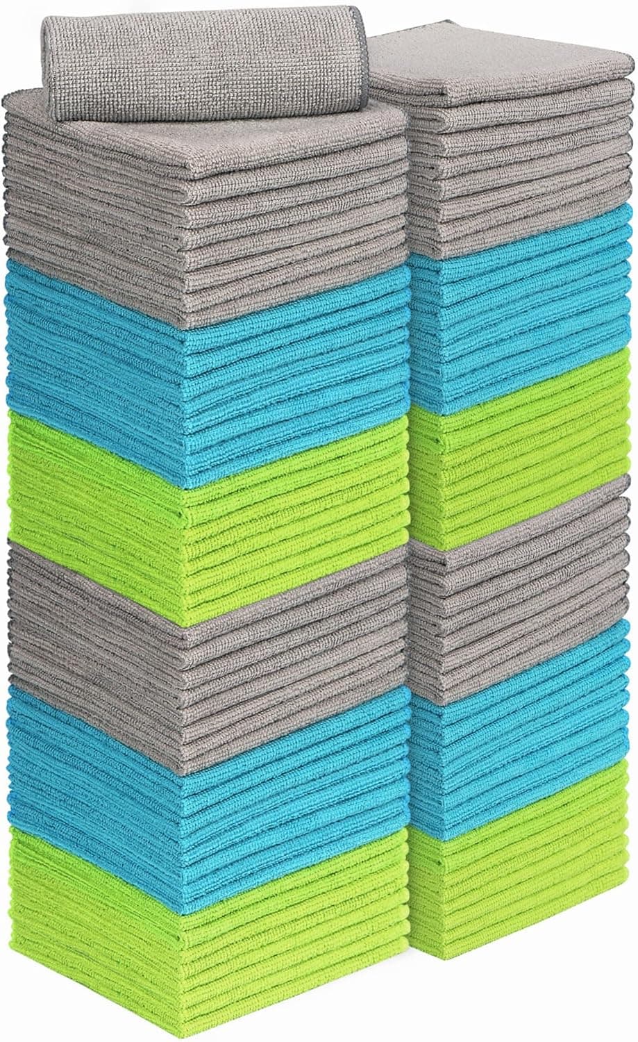 AIDEA Microfiber Cleaning Cloth 100-pack 🧽